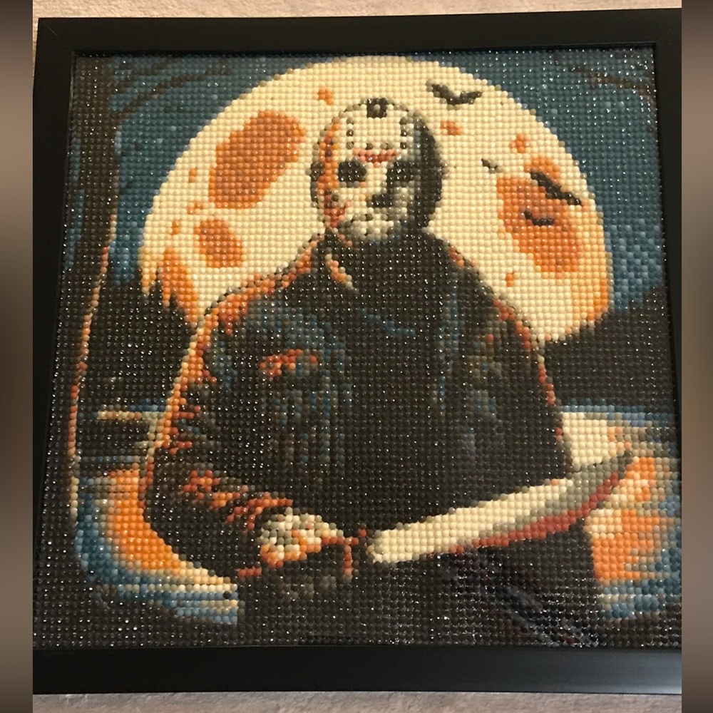 Diamond Painted Horror Picture- Jason